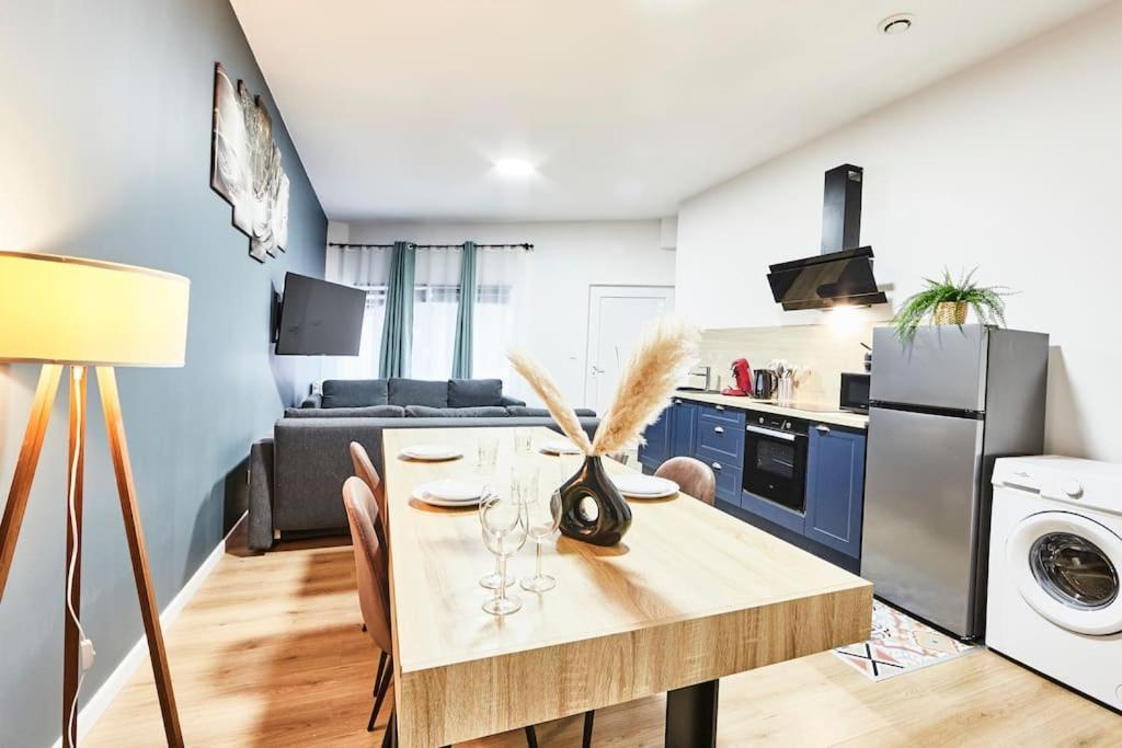 Rb-0D - Appartement Entier F3 Au Rdc De 1 A 6 Pers Mulhouse Exterior photo